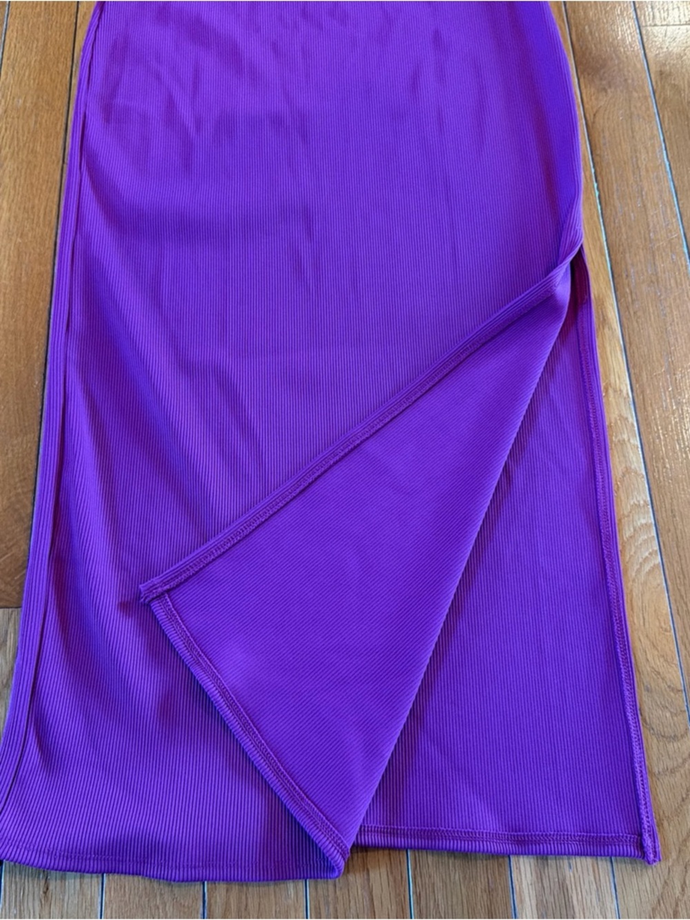 White House Black Market Magenta Pink Rib Forme Sleeveless Maxi Dress Sz Small - Picture 2 of 5